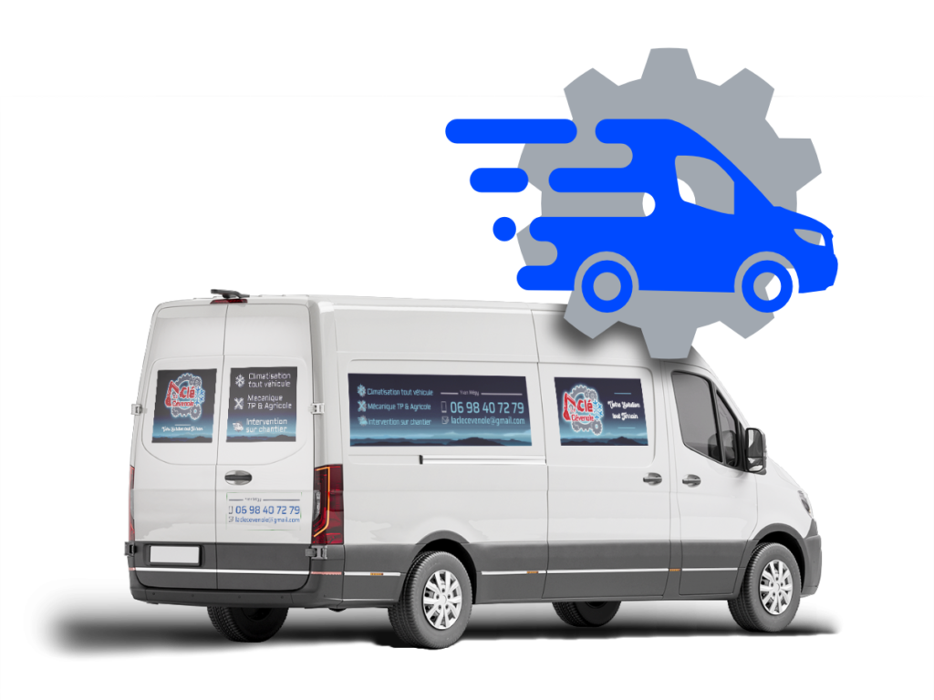 Camion d'intervention sur site